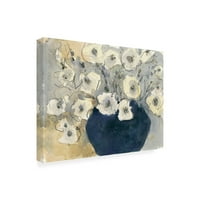 Zaštitni znak likovne umjetnosti 'studija bijelog cvijeta i' umjetnost na platnu Samuela Dixona