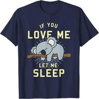 Slatka životinjska poklon ideja za spavanje majica želja