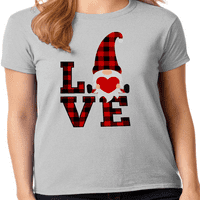Grafička Amerika pletena Valentinovo za Valentinovo Holiday Love ženska grafička kolekcija majica