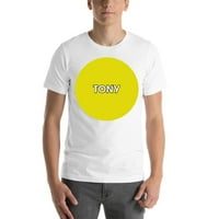 Pamučna Majica Sa Kratkim Rukavima Sa Žutim Tačkama Od Nedefinisanih Poklona