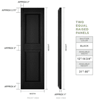 12 W 51 H vinil vinila, standardni dva jednaka panela, kapke za podizanje panela, w instalacijski zatvarač-lok
