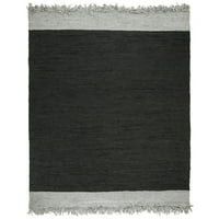 Vintage kožni horatio plemnica pograničnog pletenica, svijetlo siva crna, 2'3 4 '