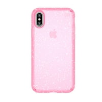 Speck Presidio Clear sa sjajem za iPhone X, Bella Pink sa zlatnim sjajem