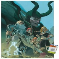 Marvel Comics - Loki - King Thor # Zidni poster sa pushpinsom, 22.375 34