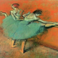 Plesači za šankom, Degas-umjetnički PRINT na platnu ili zidu