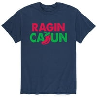Instant poruka-Ragin Cajun Pepper-Louisiana Mardis Gras piće-Muška kratka rukava grafički T-Shirt