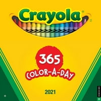 Zidni kalendar Crayola: boja-dan