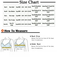 Jsaierl Womens Bras Bežični lift u nedovoljnim grudnjacima Bešavne podstavljene bralette Shapewear Full Figura majica Bras