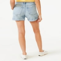 Ženske hlače sa valjanim manžetnama sa besplatnom montažom, 4 unutrašnji šav, veličine 0-22