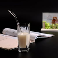 Slamske slamke Smoothie Glass pijenje za piće za višekratnu upotrebu za mliječne akcije Kitchenï¼ Blagovaonica