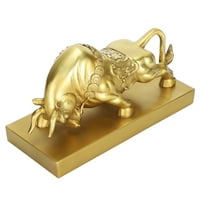 Mesinss Bull Kip, Mesing životinjska figurica FENG SHUI Decor Bull Figurice za uređenje kuće za kućne