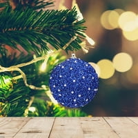 Ukras Za Božićno Drvo, Set Ukrasa Za Božićnu Loptu Božićna Lopta Otporna Na Lomljenje Visećeg Drveta Ornament