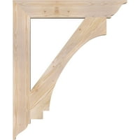 Ekena Millwork 1 2 W 36 D 44 H Imperial Tradicionalni glatki nosač, Douglas Fir