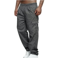Stamzod MENS casual džep borbeni teretni hlače klike za klijanje Skater Boy High Street Trend labavi radne