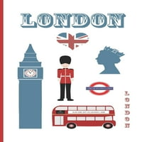 London: Džepni Planer Putovanja I Bilježnica Časopisa O Putovanjima. Planirajte svoj sljedeći odmor detaljno