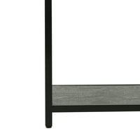 Reese Tromorska geometrijska glamska stola, crna