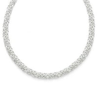 Sterling srebrna vizantijska ogrlica