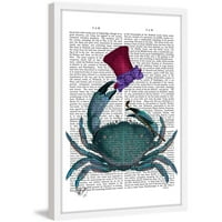 Marmont Hill The Dandy Crab Uokvirena Slika Print