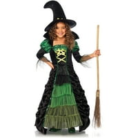 Noga avenue Contebook Witch Girl Halloween Fanchine-haljina za djecu