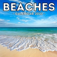 Kalendar plaža: 16-mjesečni kalendar, simpatična ideja za poklon za ljubitelje plaže muškarci i žene