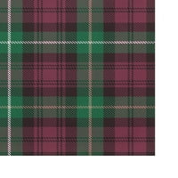 Jednostavno tratinčica tartan plairan crveni odmor Print Placemat