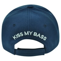 Poljubi moju bas ribolov ribu na otvorenom Sport mornarsko plava kapa za kampiranje kampova
