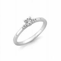 CT. TW Diamond Promise prsten od 10k bijelog zlata