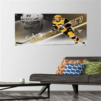 Pittsburgh Penguins - Sidney Crosby zidni poster sa push igle, 22.375 34