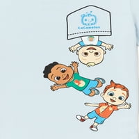 Cocomelon majica za dječake i male dječake, veličine 12m-5T