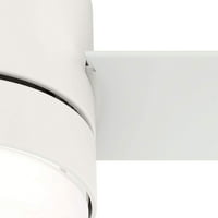 Kompanija Hunter Fan Company Gilmour unutarnji vanjski stropni ventilator, mat bijeli
