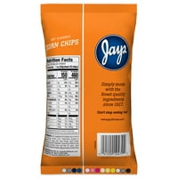Jays kukuruzni čips, vruće stvari, vrećicu za užinu