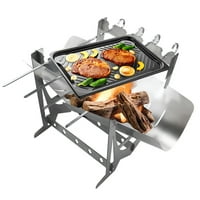Kampiranje i planinarenje Preporuči roštilj roštilj roštilj stol stola na otvorenom od nehrđajućeg čelika