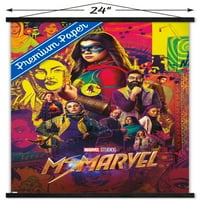 Marvel gospođa Marvel - jedan zidni poster sa magnetnim okvirom, 22.375 34