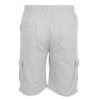 BadyminCSL muške pantalone klirens veće veličine muški Sport čista boja zavoj Casual labave trenirke gaćice
