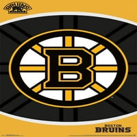 Boston Bruins 22 '' 34 '' Logo Team Poster