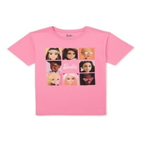 Mattel Barbie Girls Grafička majica kratkih rukava, veličine 8