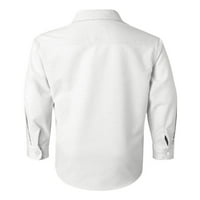 Francuski tost Big Boys dugih rukava Oxford majica, bijela, 16