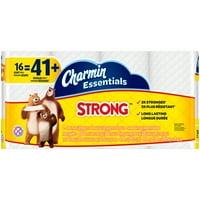 Charmin Essentials Snažni 1-slojni džinovski toaletni papir valja CT paket