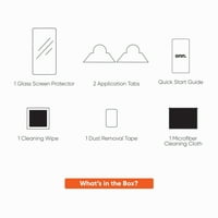 onn. Zaštita za stakleni ekran za iPhone Xs Max, iPhone Pro Ma-Clear
