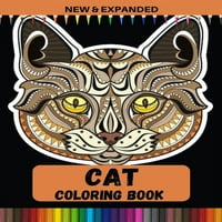Cat Coloring Bood : Bood bood za uklanjanje stresa za djecu, dječake i djevojčice