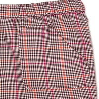 Wonder Nation djevojke navlače tkane kratke hlače, veličine 4 - & Plus
