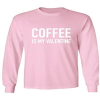 Kafa je moja majica dugih rukava za valentinu