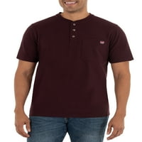Wrangler radna odjeća Muška kratka rukava radna odjeća džep Henley Shirt