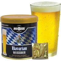 G. Pivo bavarskog pšenice Beer Gallon HomeBrewing Craft Kit za ponovno punjenje, sadrži ekstrakt hrped