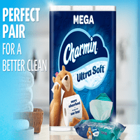 Charmin ultra mekani toaletni papir, mega roli