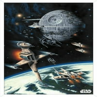 Star Wars: Povratak JEDI - Space Battle zidni poster, 14.725 22.375