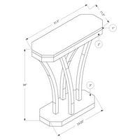 Tabela monarha Accent 32 L Cappuccino Hall Console