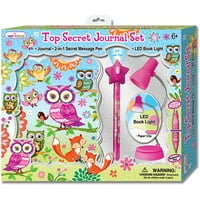 Hot Focus top Secret Journal Set, Owl and Fox