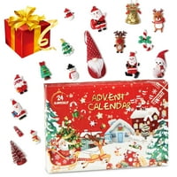 Fyeme Advent Calendar Funny dani odbrojavanje igračka za Božić sa različitim slatka igračke za djecu Božić