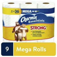 Charmin Essentials Jaki Toaletni Papir, Mega Rolne